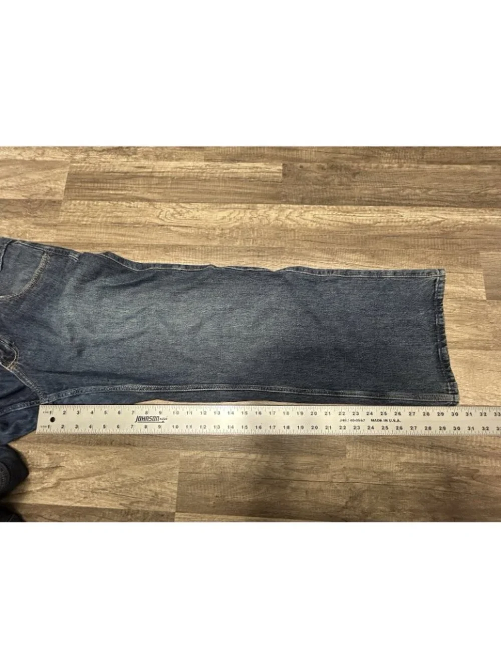 Hollister Low Rise Baggy Jeans Womens Sz 10R  Blue Wide Leg Y2K Skater 34x30 - Picture 8 of 8
